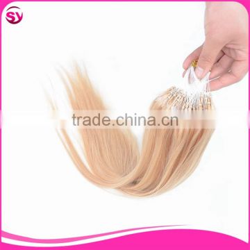 Hot Sale Brazilian Straight Micro Ring Hair Invisible Nano Ring Hair Extensions