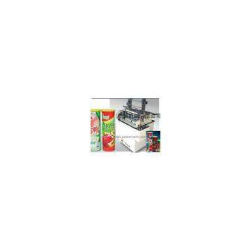 paper can labeling machine