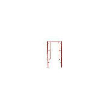 Construction Building Walk through Frame Scaffolding System High strength steel tubing