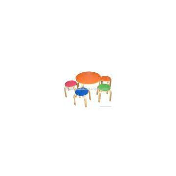 Kid's Table and Stools (SWT-01 & SWS-01)