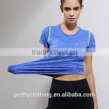 Summer Quick drying Outdoors Sports Yoga Fitness wear Compression Athletic Base Layer Shirt