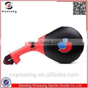 red/black PU kick training target taekwondo kicking paddles