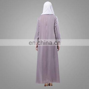 Wholesale Middle Eastern Clothing Cheap Hot Sell Abaya in Dubai Designer Jilbab Abayas photo-4