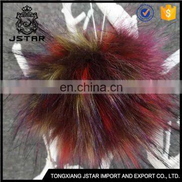 Cheap Price Pom Poms Balls For Hats Fake Raccoon Fur Faux Fox Ball