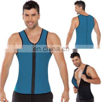 Men Sweat Gym Tank Top Athletic Shirt Sports Running Slimming Vest