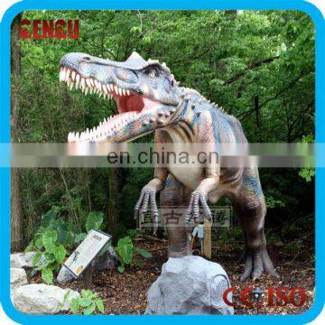 Outdoor and indoor live dinosaur museum