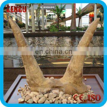 Museum High Simulation Artificial Fiberglass Dinosaur Bone For Sale