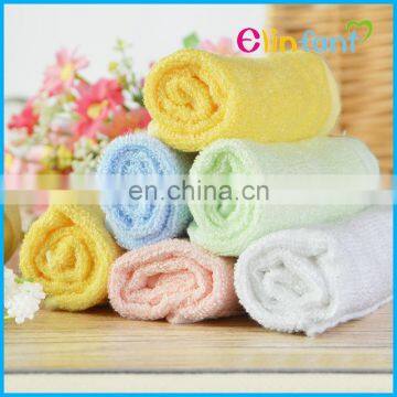 soft feeling bamboo fiber baby face towel baby handkerchief wholesale