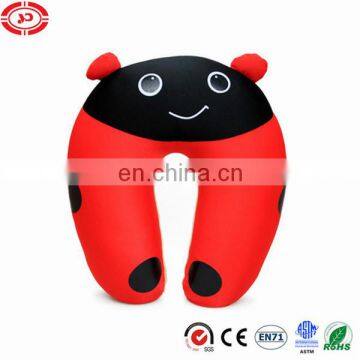 Ladybug soft stuffed spandex lycra cotton neck pillow best gift