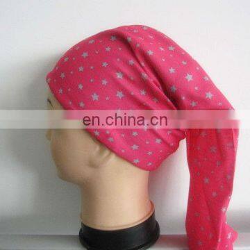 multifunctional printed seamless tube bandana/multi scarf