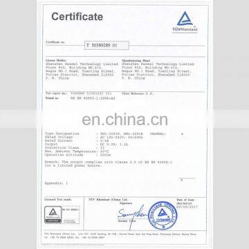 Factory Stock Universal Wall Charger, BS Certificate Travel Charger With UK Plug 4 USB Ports Max 3.1A photo-5