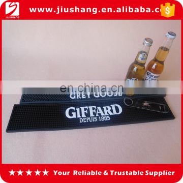 anti slip embossed beer bar mat with logo