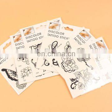 New UV Temporary Tattoo Temperature Sensing And Color Changing Tattoos