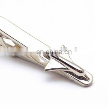 metal blank man airplane tie Clip