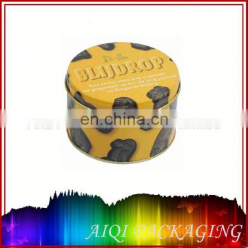 decorative chocolate packing metal tin box