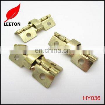 Hardware supply metal hinge with spring for wooden box