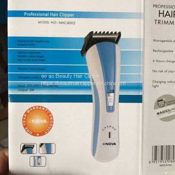 NHC-8002 Cordless Electric Rechargeable Hair Clipper Hair Trimmer