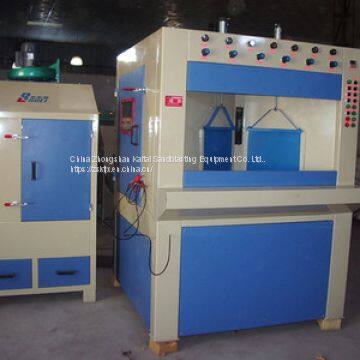 Saw blade automatic sandblasting machine