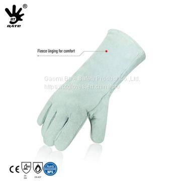 Cow Split Leather Welding Gloves photo-2