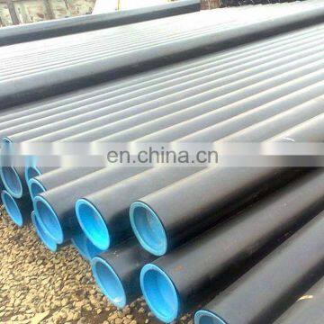 High Quality Black Painted 140Mm Seamless Steel Pipe Tube