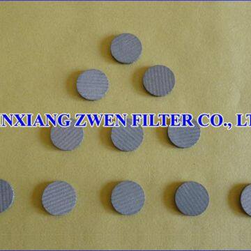 Sintered Mesh Filter Disc