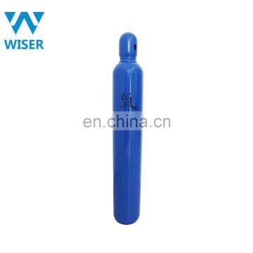 Container gas bottle 10L high pressure with safety valve seamless steel