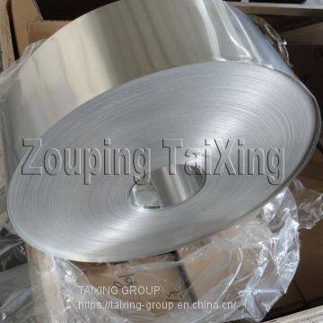 lacquered aluminium coil for flip off seal