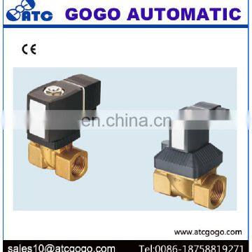 Air Compressor Control Solenoid Valves G1/4" 3/8" 1/2" Brass 2/4 Way Valve photo-3