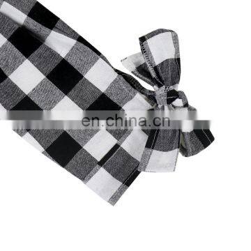 Black Buffalo Top And Leggings Outfit Little Girl Fall Clothing Kids Boutique Clothing photo-3