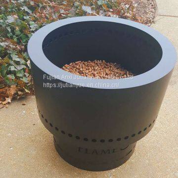 Ceramic Tile Mosaic Parquet Outdoor Rectangular Fire Pit Table photo-3