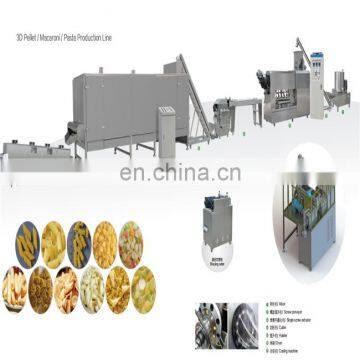 Corn Flakes Manufacturing Plant and Breakfast Cereal Extruder Making Machine