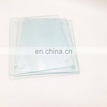 20cm X 30cm artistic design clear tempered glass cutting board