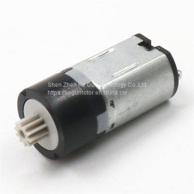 Low Price DC 1.5V 3V Low Speed Small 10mm Plastic Planetary Gearbox With M10 DC Gear Motor