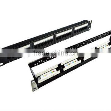 24 Port Cat5e Utp Metal Patch Panel
