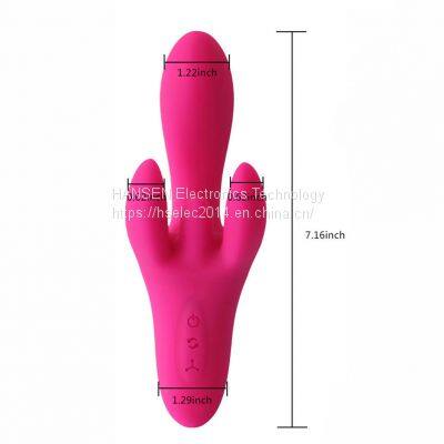 4 motor  sex g spot vibrator clitoral stimulator sex toys for female