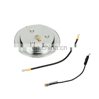 Aluminum Center Horn Button Fits 9 Bolt Steering Wheel Chrome Polished photo-2