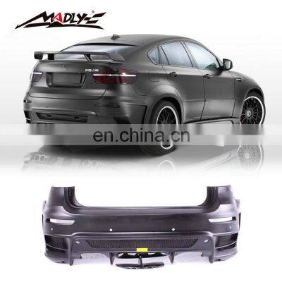 Madly High Quality X6 Body Kit for BMW X6 E71Body kits M Style Fit xDrive35i xDrive50i M