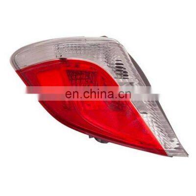 Left Driver Side Rear Tail Light Lamp Assembly Replacement For 2012 - 2014 Toyota Yaris DOT Approved