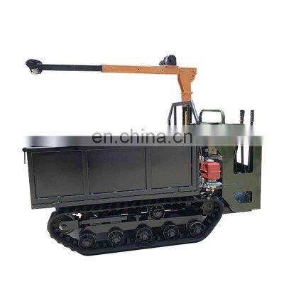 self-loading mini track dumper