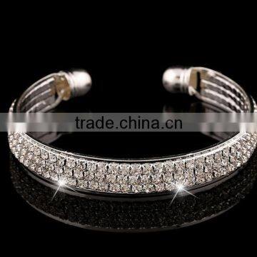 Diamond Bracelet full diamente Bangle new style Yiwu export to Braisl Pulsera de calidad