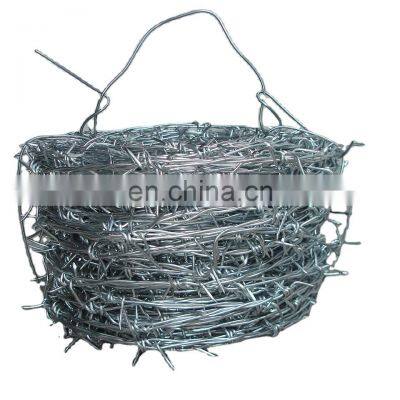 Galvanized Barbed Iron Wire and PVC Coated Barbed Iron Wire.