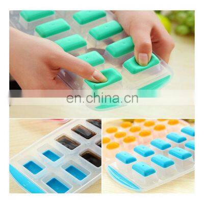 Cute Silicone Chocolate Mold Maker Ice Cube Tray Freeze Mould Bar Pudding Jelly photo-2