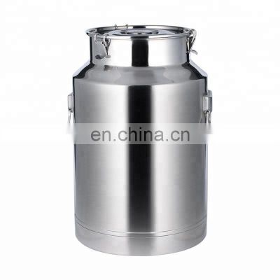 stainless steel aluminum milk can storage tank for milk transport