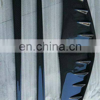 Panamera 970 Carbon Fiber Front Lip Rear Diffuser Rear Spoiler Roof Spoiler Fender Trim Strips Body Kit For Porsche Panamera 970
