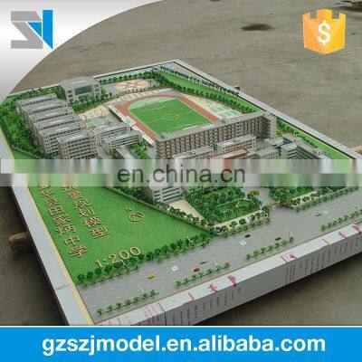Miniature School Building Model for Display photo-2