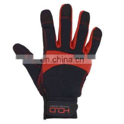 HANDLANDY In Stock Mechanic Industrial Work Safety Vibration-Resistant safety gloves