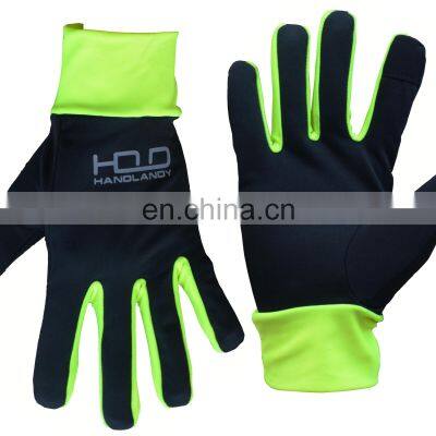 HANDLANDY Hot sale Therml Liner Cycling Driving Cross Fit Running Sport Gloves TouchScreen gloves