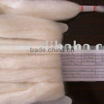 100% worsted south africa mohair top