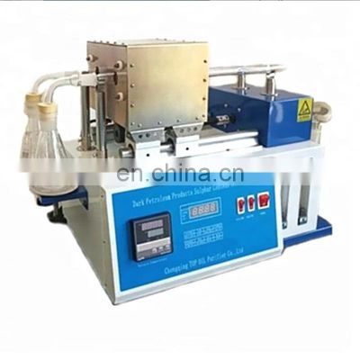 Oils laboratory analyzer ASTM D1551 tube furnace method sulphur content tester for petroleum products