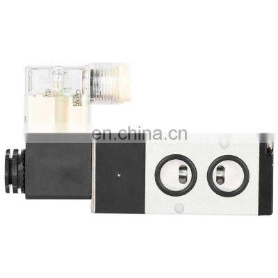 Automatic 5/2 Way Internally Piloted Acting Type AC220V 110V Single Electrical Pneumatic Air Control Solenoid Valve photo-2